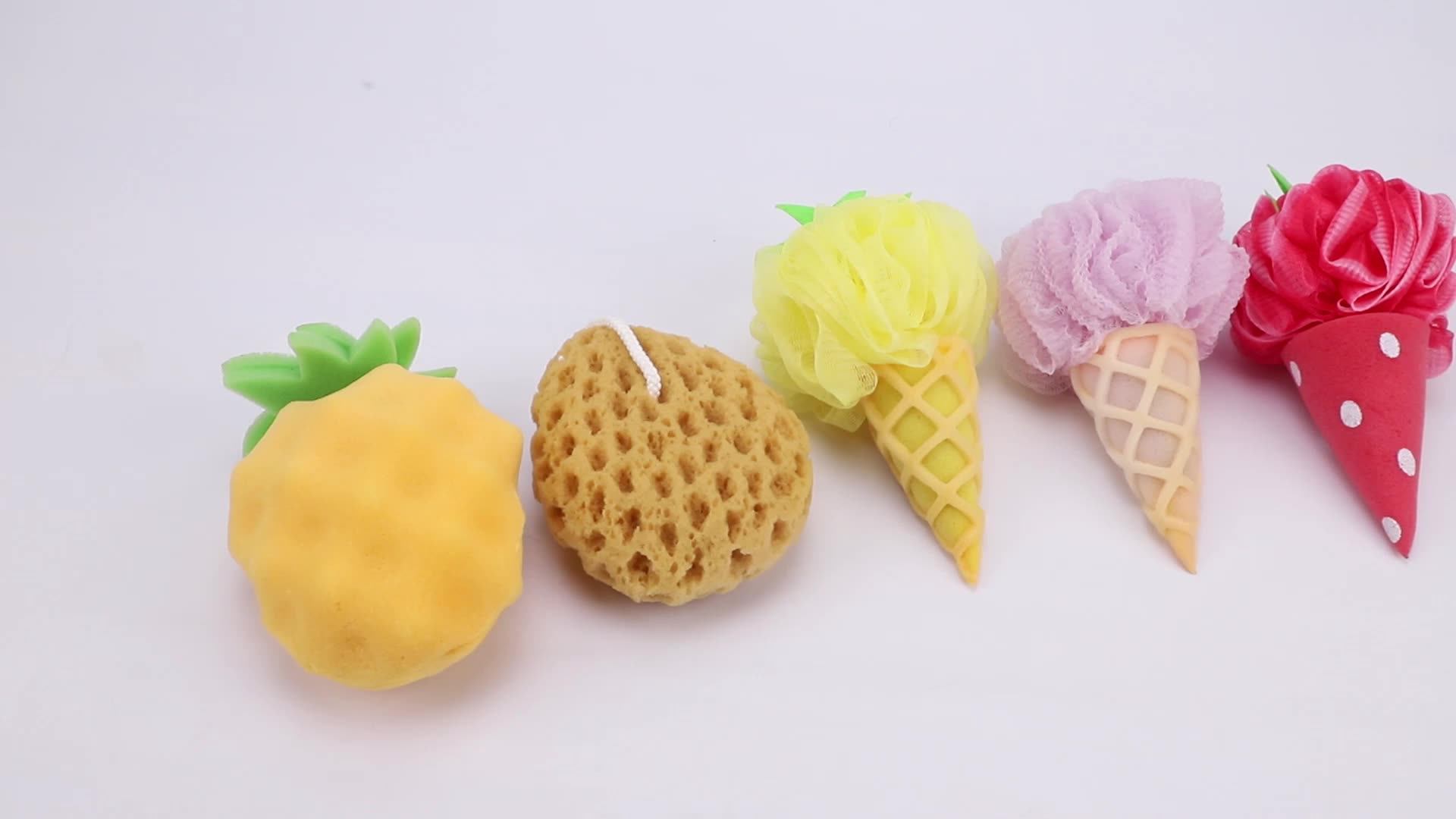 colorful exfoliating bath sponge kids shower baby sponge