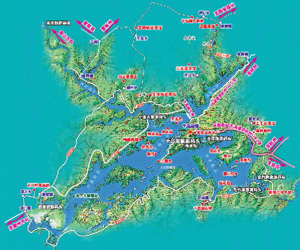 浙江千岛湖,到了杭州淳安就该这么玩!图片
