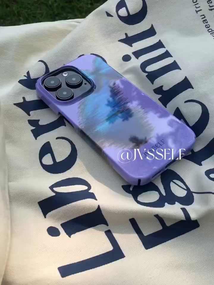 紫色蝴蝶菲林壳真实把夏天装进了移动机器里