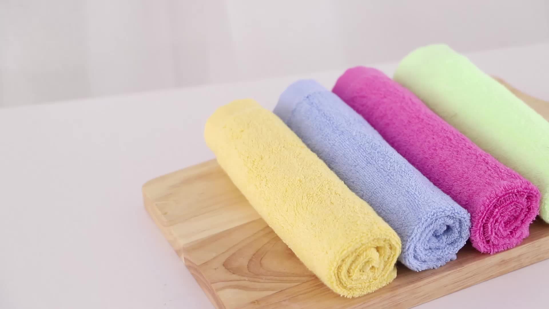 热卖竹纤维洗碗巾抹布 加大加厚 不沾油洗碗巾 厨房百洁布竹纤维