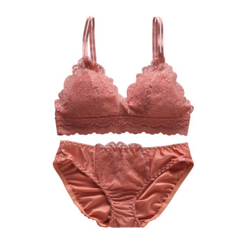 ຊຸດຊັ້ນໃນຂອງແມ່ຍິງ Latex underwear sponge-lim ultra-thin cup sexy lace bra with push-up adjustable big breasts show small bra
