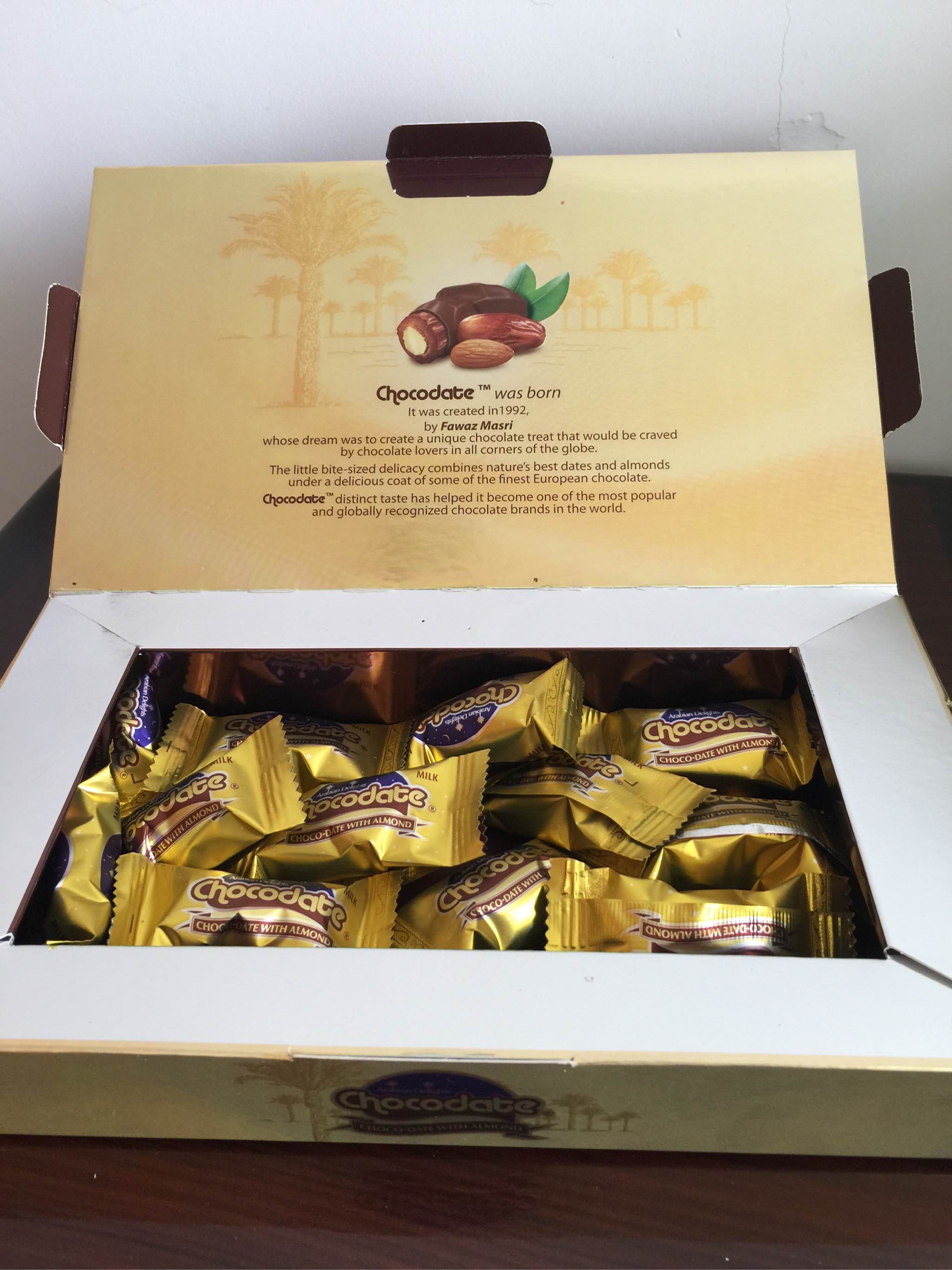 迪拜进口杜拜金果椰枣杏仁巧克力怎么样好用吗是什么品牌，来自上班族的亲身体验,第3张