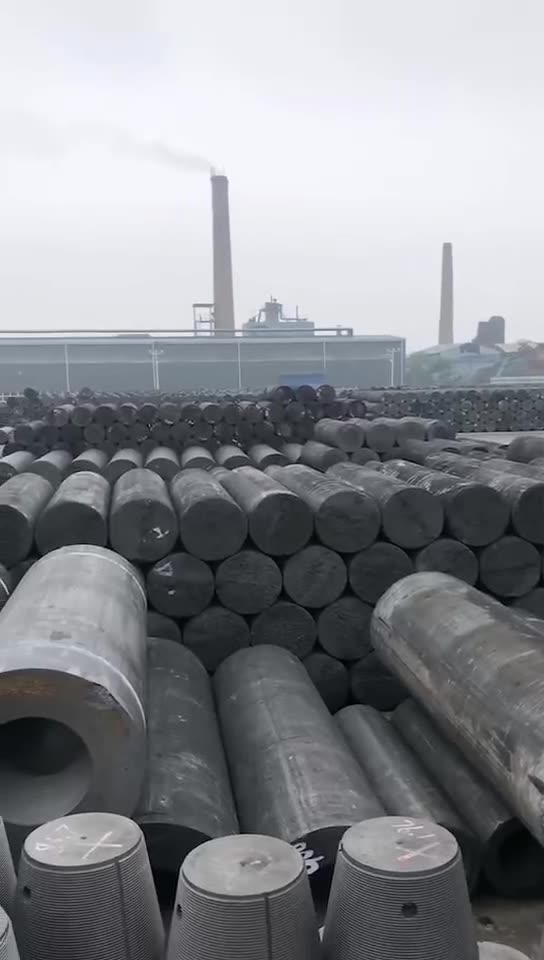 出口φ700冶炼用超高功率石墨电极练钢厂高功率石墨电极石墨棒