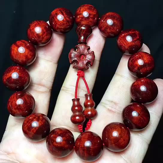 印度小叶紫檀手串1.