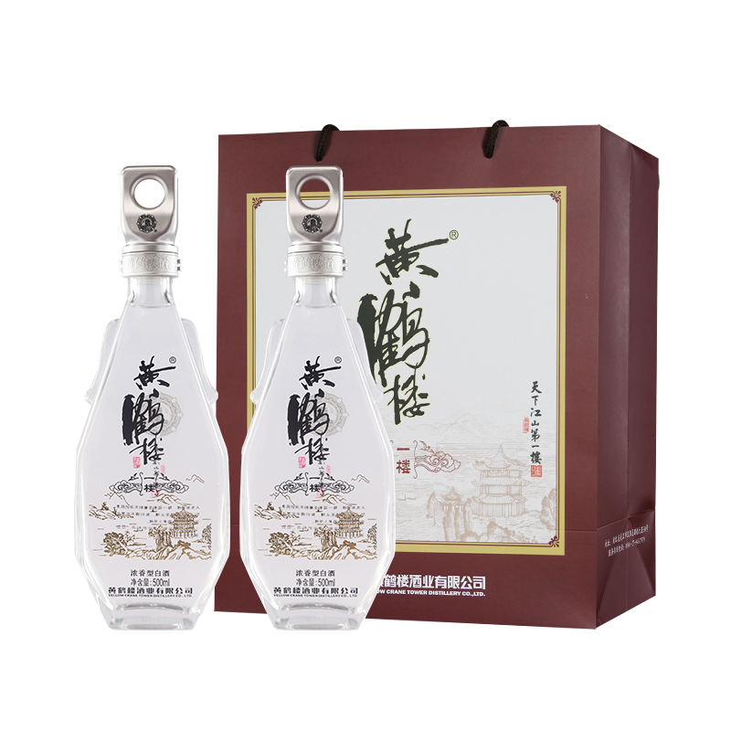 黄鹤楼酒一楼浓香型白酒500ml2