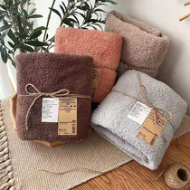 No Inprint MUJI Day windy open slim yarn towel bath towels home absorbent breathable and soft without hair