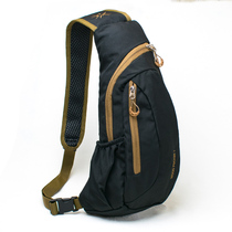 Outdoor Ultralight Chest Bag Men Light Casual Riding Chest Front Bag Women Tide Card Single Shoulder Climbing Diagonal Satchel Utility Small Bag