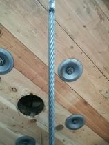 9mm diameter imported steel rope European-style driving special 8-strand compacted steel wire rope electric hoist pine and steel rope