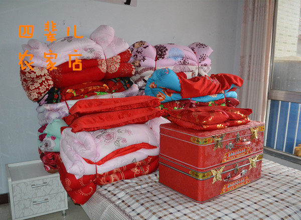 山东棉被2018新棉细长绒棉垫被芯棉絮棉胎褥子花被空调被春秋冬被