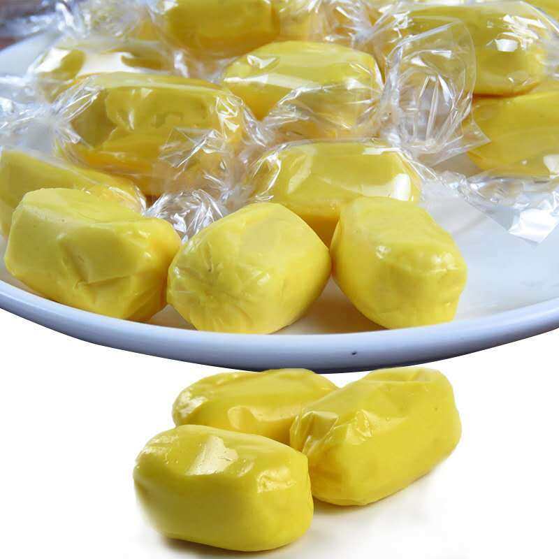 泰国进口榴莲糖特浓榴莲软糖年货特产