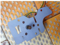 TSC TTP-244plus 243E 342E print head barcode printer carbon tape recycling Motor Motor