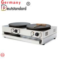 Electric double head crepe machine new stainless steel commercial household baking machine New Power NP-584