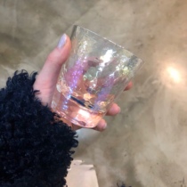 ins high value fairy dream color Cup girl glass water cup coffee cup