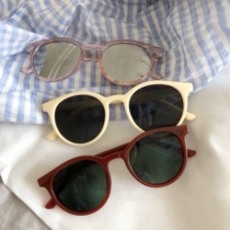 Korea ins summer concave shape Joker sunglasses Korean style white sunglasses