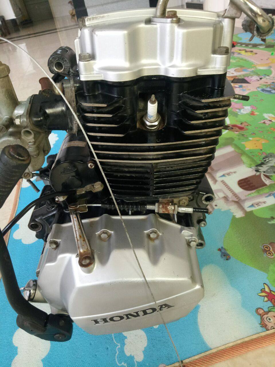 原装摩托车发动机总成五羊本田新大洲125cc机头150通用成色新