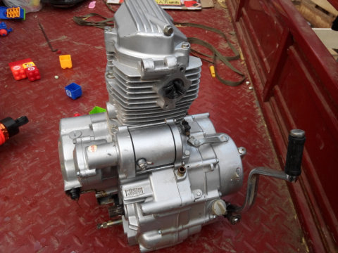 二手 原装摩托车125 150发动机总成 三轮车 cg125通用 力帆宗申