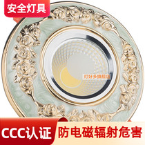 Tricolor European champagne gold home living room ceiling recessed LED spotlight downlight ceiling 7W12W