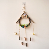 ins Nordic handmade wall decoration wreath wall hanging pendant pastoral decoration photo wall decoration wall decoration