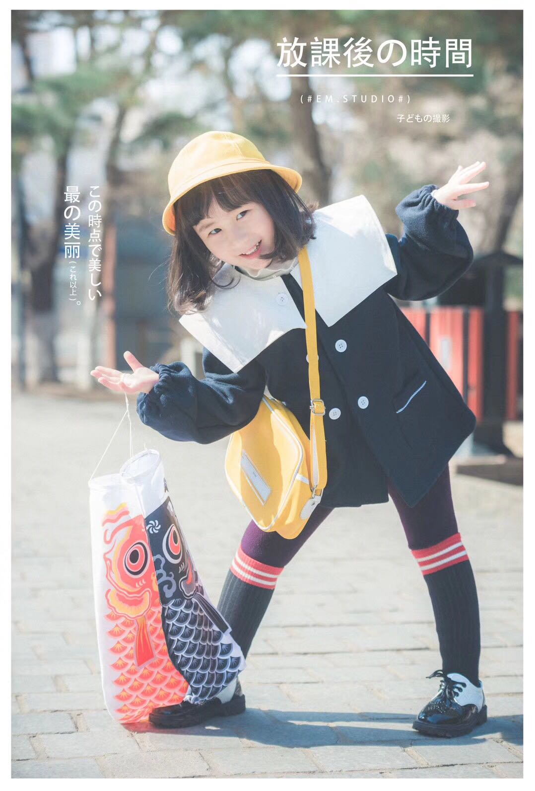 日本幼儿园幼稚园小学校服制服园服秋冬儿童外套婴儿80cm亲子拍照