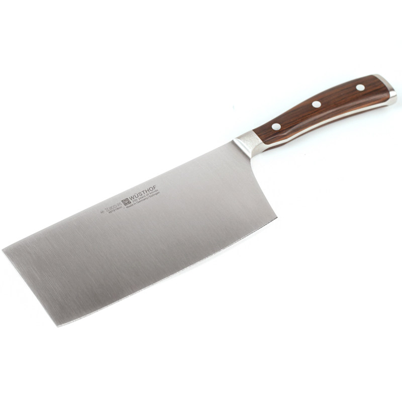 新品 德国代购 wuesthof 三叉  ikon系列乌木 中式菜刀