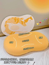 (active) cat belly pillow slow rebound sleeping pillow side sleeping pillow single pillow memory foam pillow