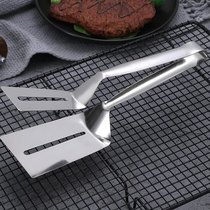 304 stainless steel frying spatula clip fried fish spatula steak spatula household multi-functional kitchen pizza pancake pancake spatula