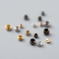 DIY positioning beads closing fixed buckle beads beaded accessories can be flattened positioning beads scattered beads