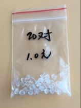 Transparent Thickened Pearl Amber Ear Needle Plastic Earplugs