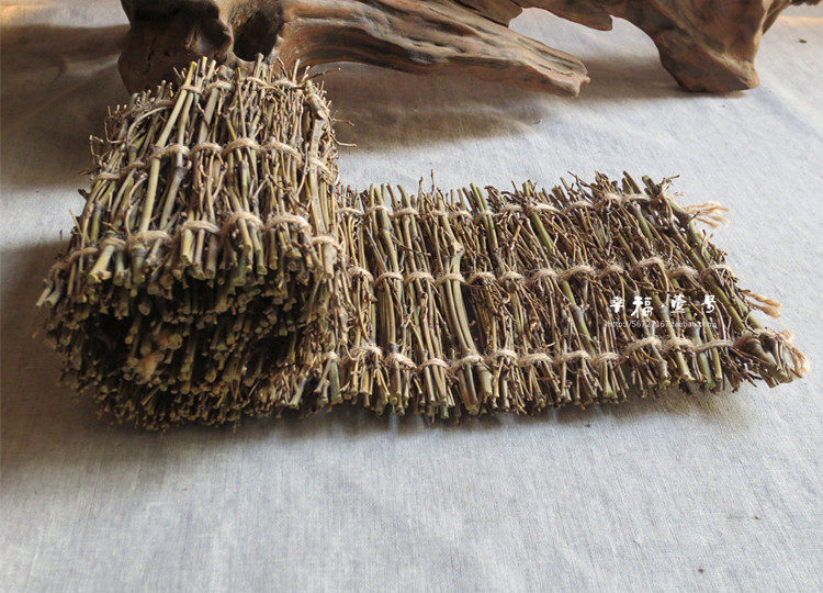 天然玉竹枝茶席竹席编织茶帘茶垫茶道零配件桌旗日式茶艺设计