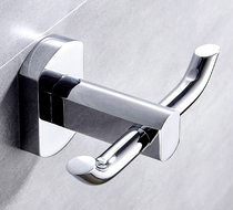 Toilet bathroom toilet bathroom bathroom bathroom bathroom single hook single hook copper wall towel adhesive hook punch-free nail