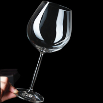 Oversized unleaded crystal red wine glass Burgundy Cup romantic tall quick sobering promotion