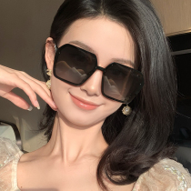 2020 Summer Retro polygon sunglasses female gradient sun glasses Korean version of Douyin concave shape sunscreen glasses