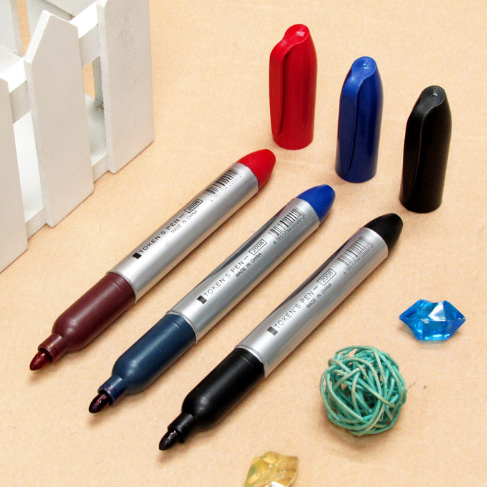 庞翔记号笔 px-2008 大容量 大头笔 油性记号笔 办公用品