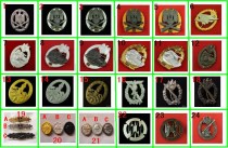 Special Offer New 39 version of German props with chest emblem German medal medals 2WWII performance costumes