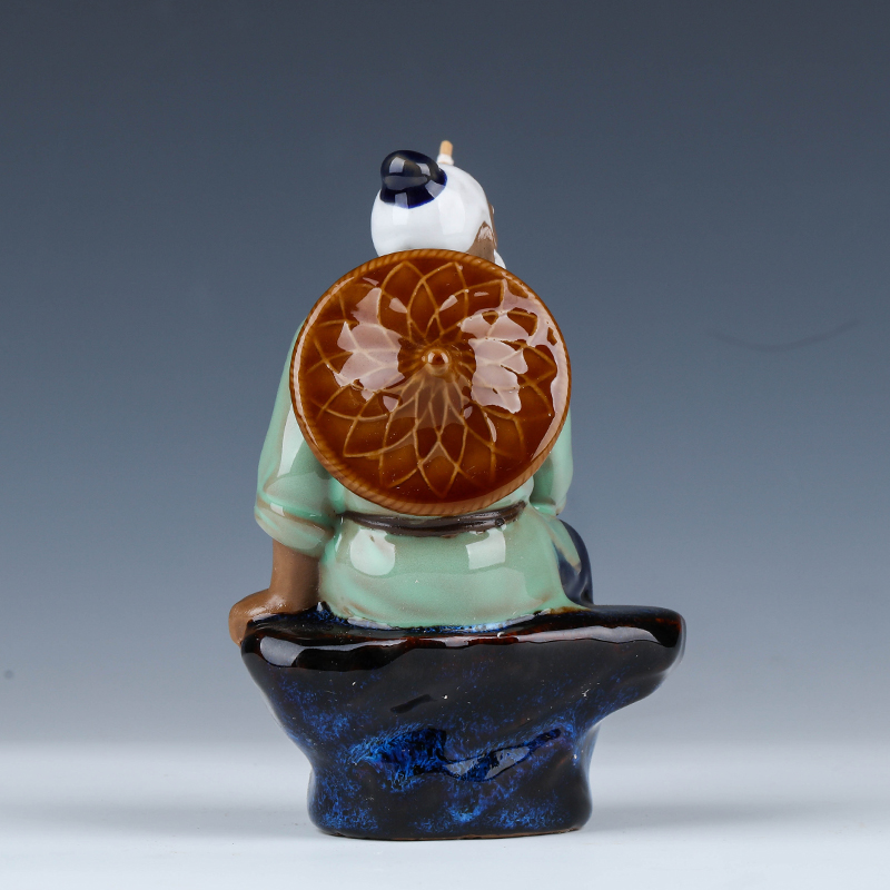 Jingdezhen ceramics hand - carved characters furnishing articles of modern Chinese zen creative wine decorations arts and crafts