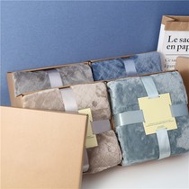 Lidia blanket flannel blanket small summer single-person carpet custom logo office lunchtime break air conditioned coral velvet