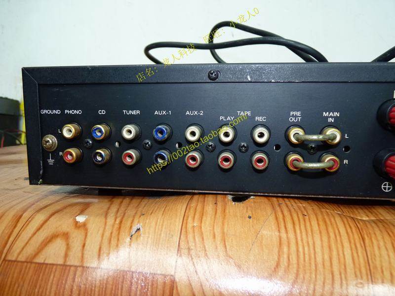 双表头美国卡维carvercm1065带标指针hifi纯音乐功放成色不错