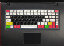 Lenovo S40-70-ITH (Yao Shi black keyboard protective film 14-inch computer notebook full coverage dust cover cover pad non-luminous hair button film concave and convex transparent silicone color cute