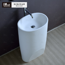 Artificial stone column basin Washbasin Floor washbasin Washbasin column basin Vertical floor-to-ceiling