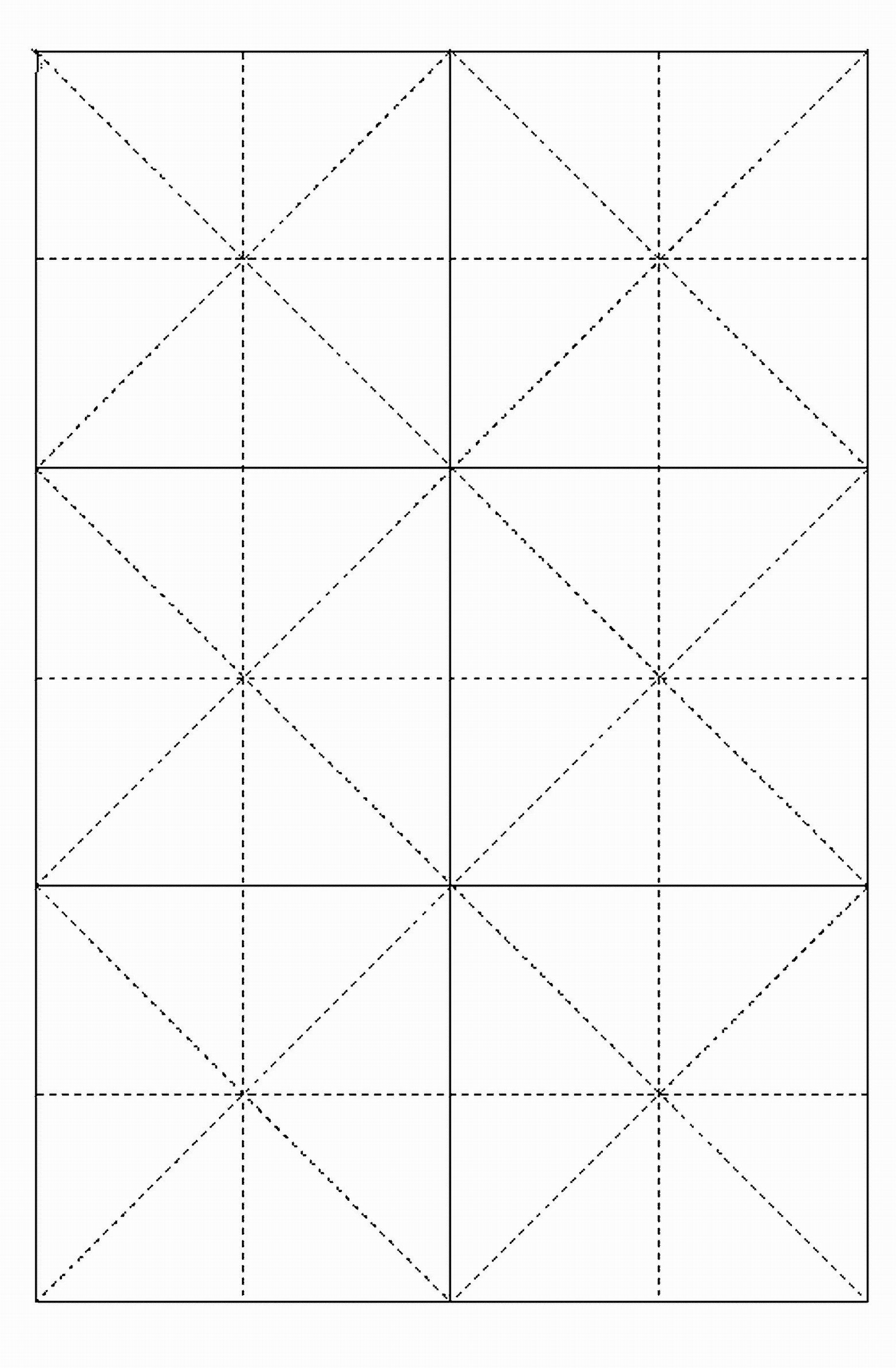 书法专用半生半熟宣 米字格10*10cm 100张学生成人毛笔练习