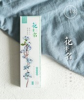Special-shaped paper bookmark literary box small fresh hand-painted flowers unnamed beautiful student card gift flower creative