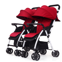 Twin baby strollers can sit and fold split double strollers childrens light two-child Dragon and Phoenix baby stroller