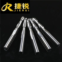 Jierui 4MM double-edged spiral ball head milling cutter CNC computer woodworking engraving machine knife relief roughening tool