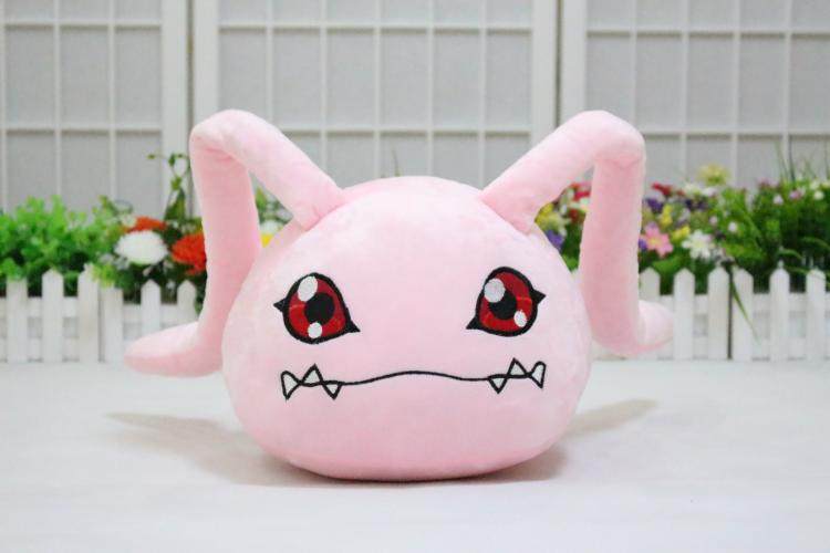 日本数码宝贝滚球兽公仔抱枕玩偶娃娃毛绒玩具二次元动漫周边cos