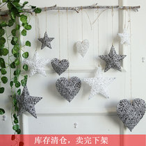 Sky balcony ceiling kindergarten decoration shop window hanging wall three-dimensional creative personality Wall pendant