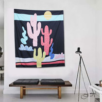 Clearance Nordic hanging cloth room bedroom bedroom dormitory shelter wall cloth background cloth ins girl heart pink decoration