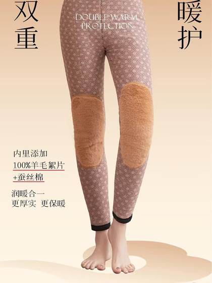 Silifen 58470 두꺼운 양모 따뜻한 바지 허리 보호 무릎 겨울면 바지 남성과 여성 68471 Silifen 58470 두꺼운 양모 따뜻한 바지 허리 보호 무릎 겨울면 바지 남성과 여성 68471