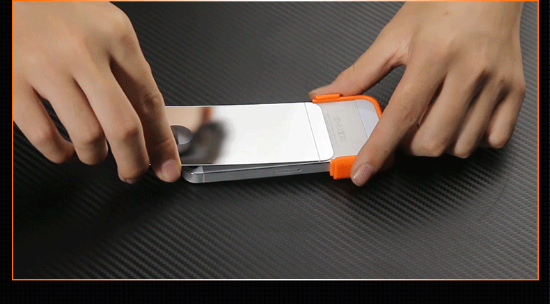 gusgu iphone5s钢化玻璃膜适用苹果5s钢化膜 se手机贴膜 5c高清膜
