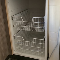 Paiya home stainless steel fruit and vegetable basket Kitchen drawer basket Mini basket custom storage basket flat basket