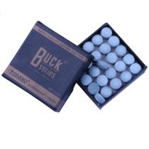 BUCK billiard club leather head 10mm black eight big head snooker club gun head Snooker small head nine clubs billiards supplies